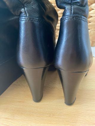 Botas altas de piel marca Fosco