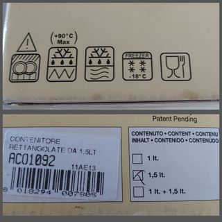 Contenitore per il sottovuoto 