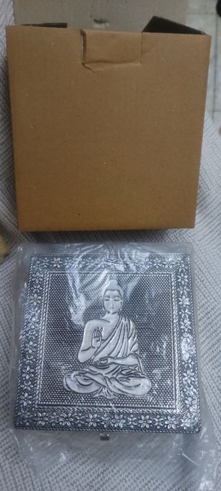Caja metal de Buda de Protección 