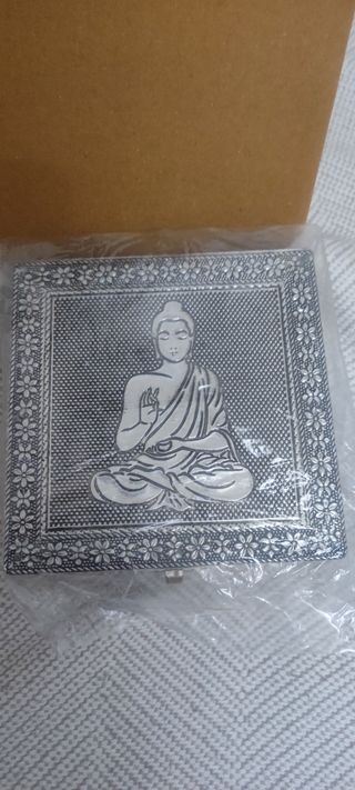Caja metal de Buda de Protección 