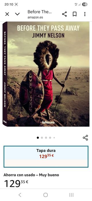 LIBRO FOTOGRAFIAS "BEFORE THEY PASS AWAY"