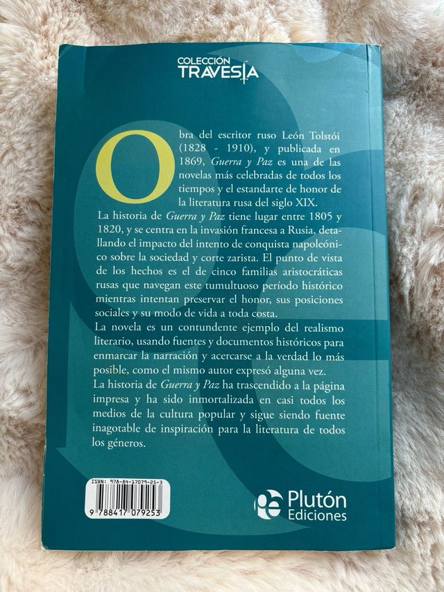 GUERRA Y PAZ COLECCION TRAVESIA