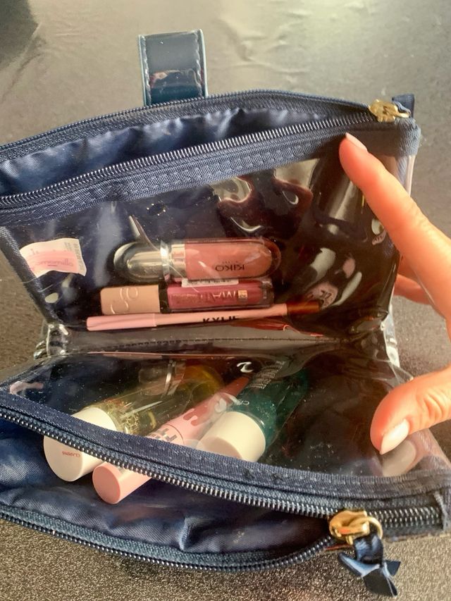 Beauty case Camomilla cin glietter