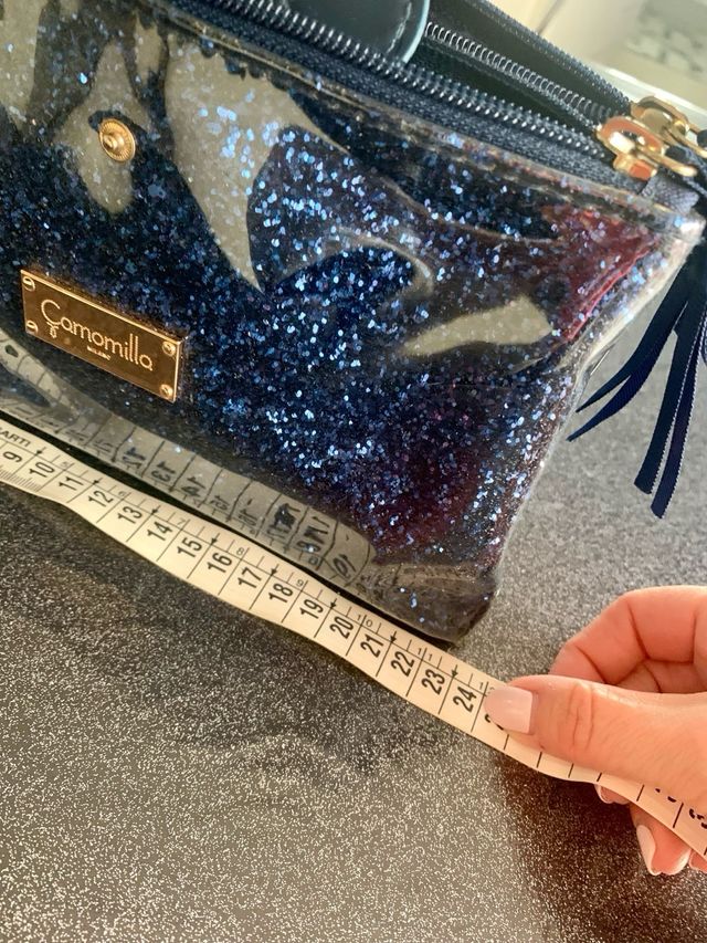 Beauty case Camomilla cin glietter