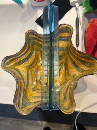 Vaso a fazzoletto Murano