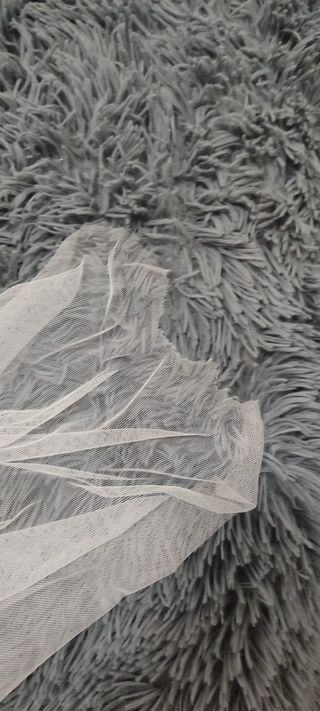 Vestido de Comunión con cancán y diadema