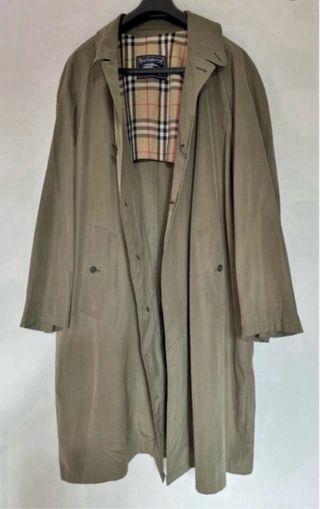 BURBERRY TRENCH GABARDINA LIGERA HOMBRE VERDOZA L 