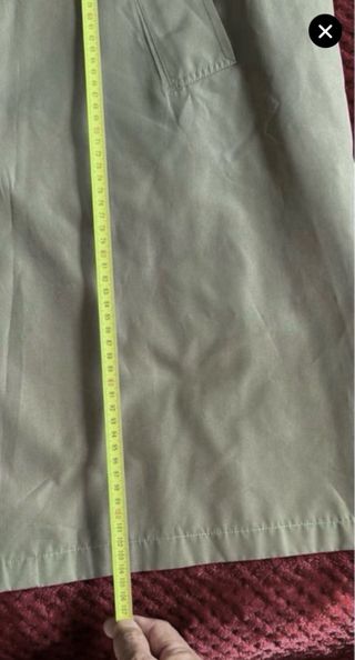 BURBERRY TRENCH GABARDINA LIGERA HOMBRE VERDOZA L 