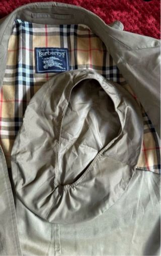 BURBERRY TRENCH GABARDINA LIGERA HOMBRE VERDOZA L 