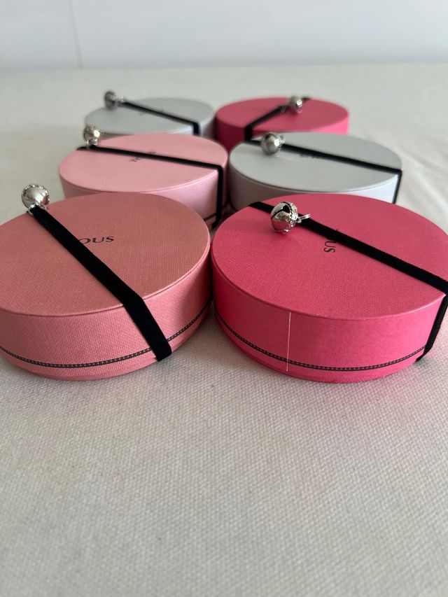 Lote de 7 joyeros medianos Tous