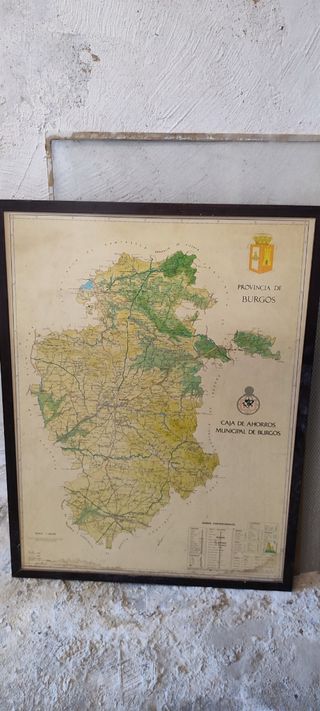 Mapa provincia Burgos 1979