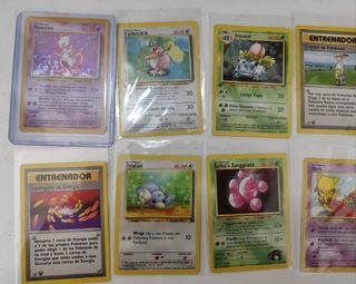 Cartas antiguas Pokémon y crown cenit.