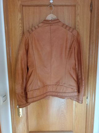 Chaqueta piel hombre