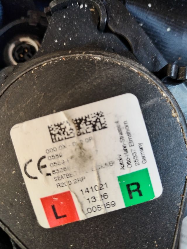 Kit de cinturones de seguridad