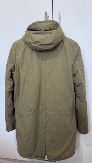 Parka militar verde caqui
