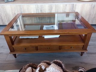 Mesa de centro de madera
