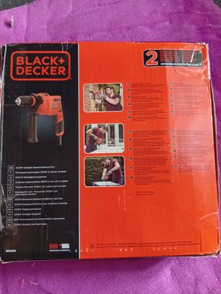 TALADRO.BLACK DECKER 500W