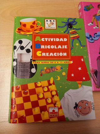 Lote libros manualidades