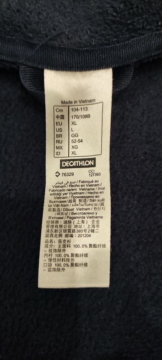 Chaqueta de montaña 3 en 1 Forclaz Travel 100