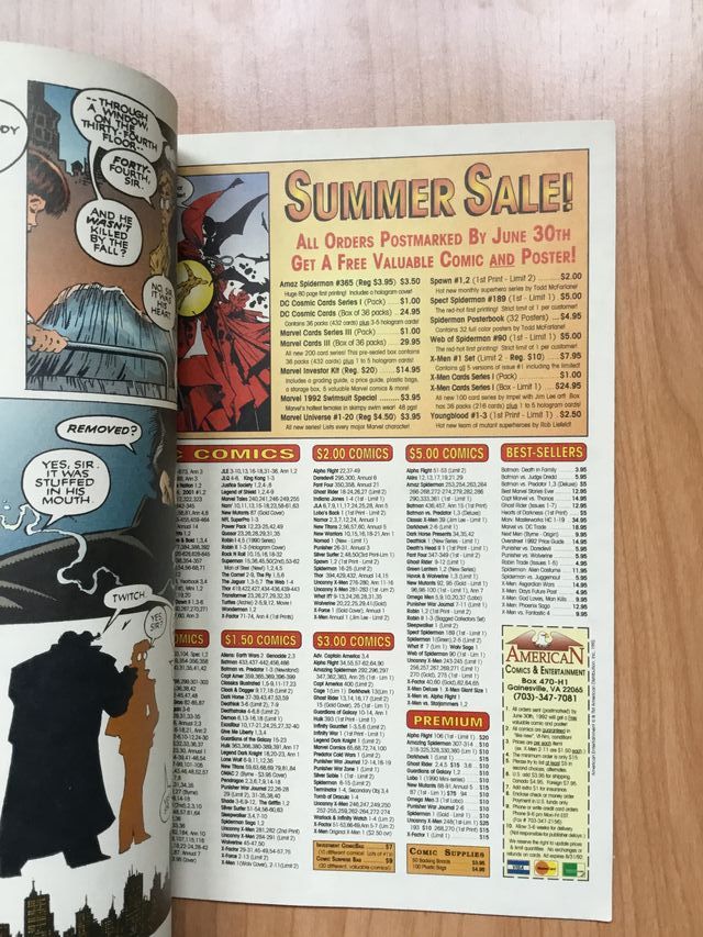 Tomo comic spawn n1 1992.imagen edicion Americana