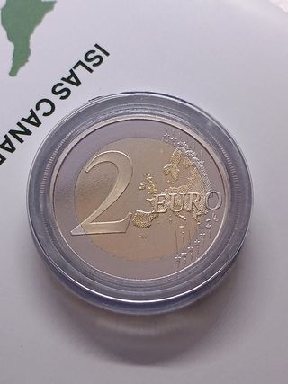 2euro PROOF Spagna 2022. Parco nazionale Garajonay