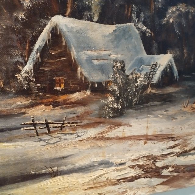 Cuadro , al oleo , sobre lienzo