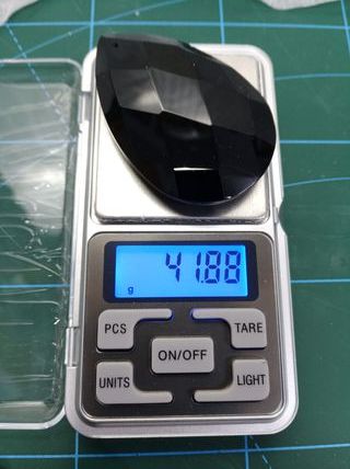 Gocce in vetro sfaccettato per lampade