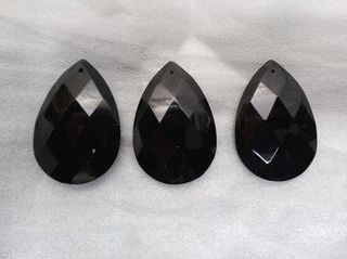 Gocce in vetro sfaccettato per lampade