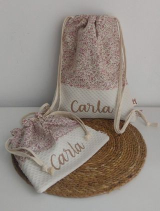 Mochila infantil y bolsa multiusos