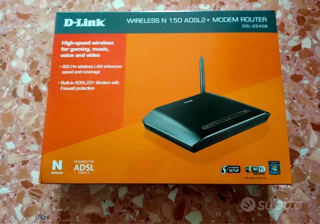 Dlink wireless router dsl2640b