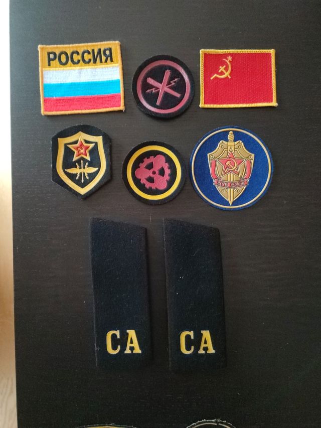 Lote parches soviéticos