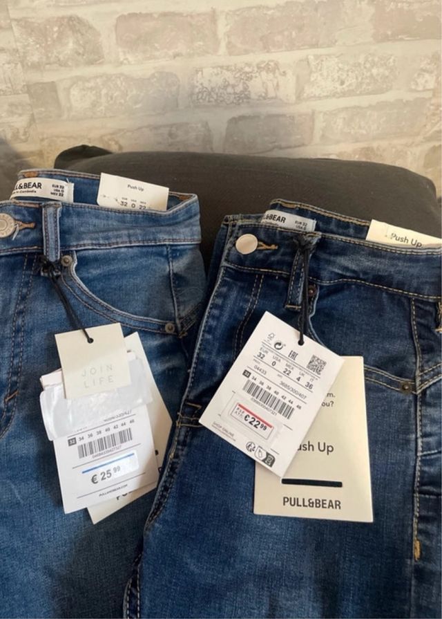 Pack vaqueros Push Up PullBear