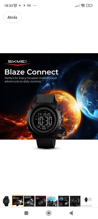 Reloj de pulsera