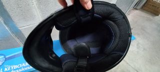 Casco motocicleta talla S