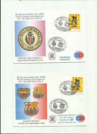 FC BARCELONA SELLOS CENTENARIO 1999