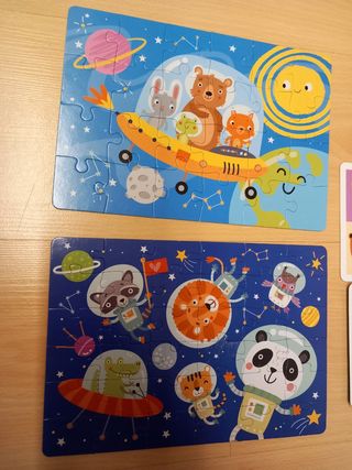 Pack juegos infantiles de cartón