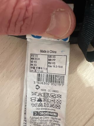 Guantes esquí cuero