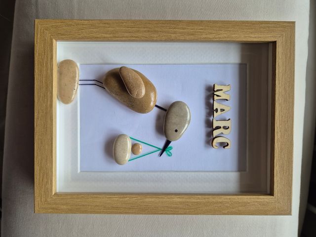 Cuadros de piedras personalizados