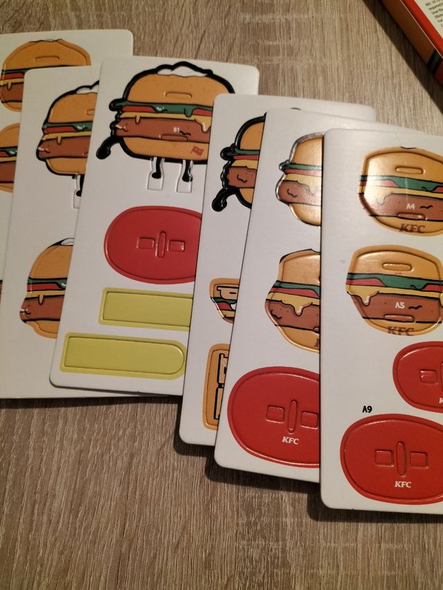 Puzzle 3D hamburguesa KFC