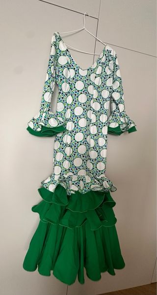 Traje de flamenca talla 38/40 .