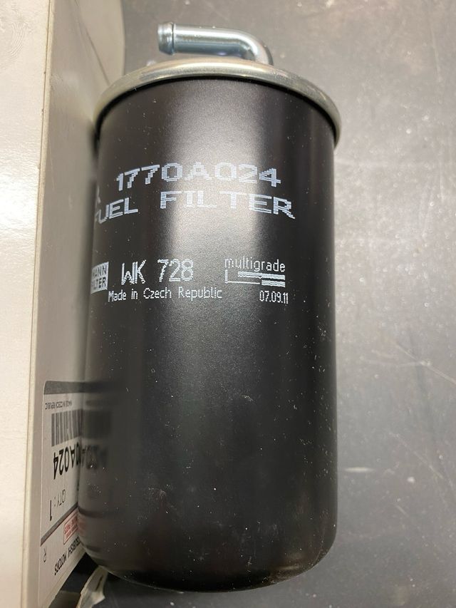 Filtro de combustible