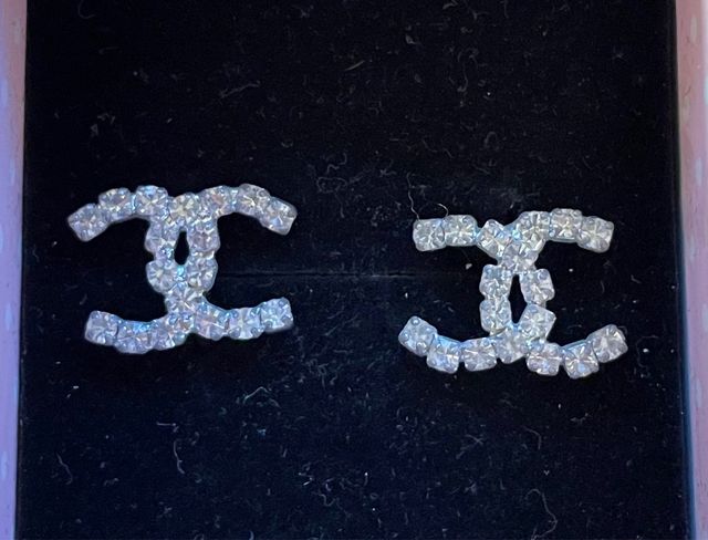 Pendientes cristal blanco