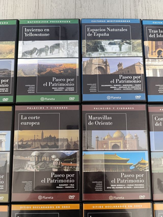 Paseo por el patrimonio DVDs