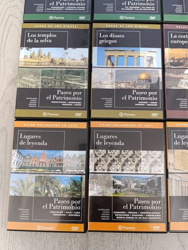 Paseo por el patrimonio DVDs