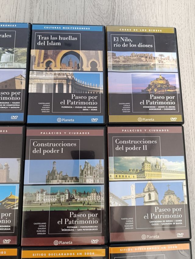 Paseo por el patrimonio DVDs