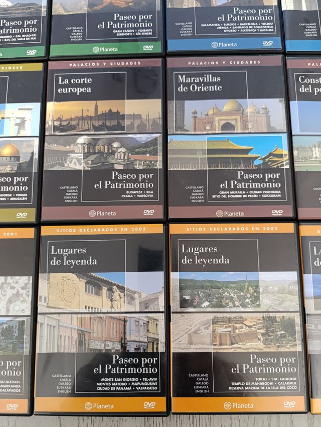 Paseo por el patrimonio DVDs
