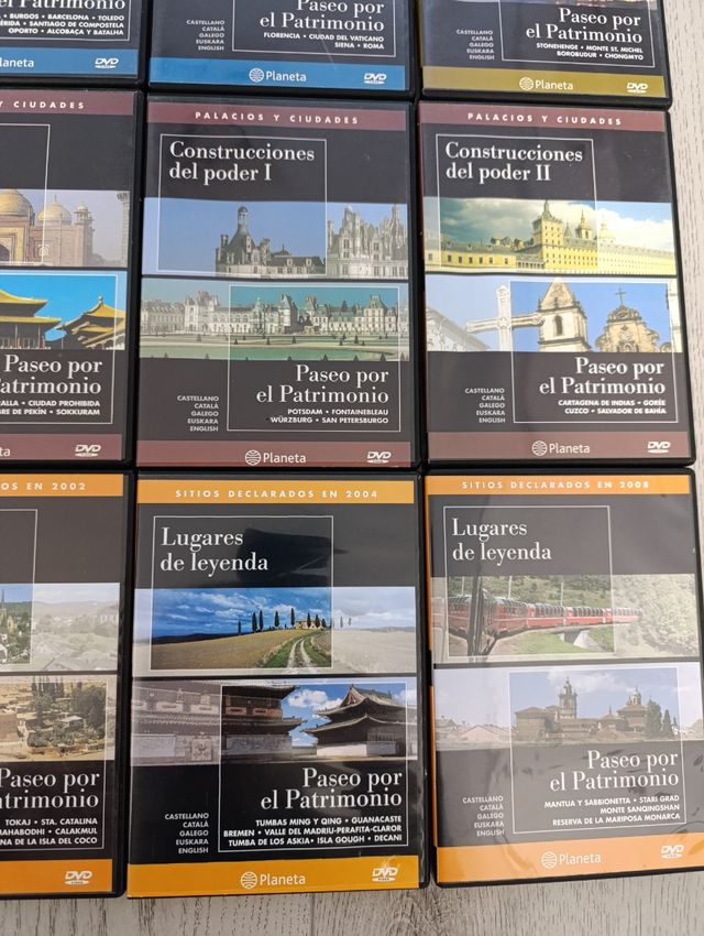 Paseo por el patrimonio DVDs