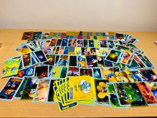 332 cromos smurfs