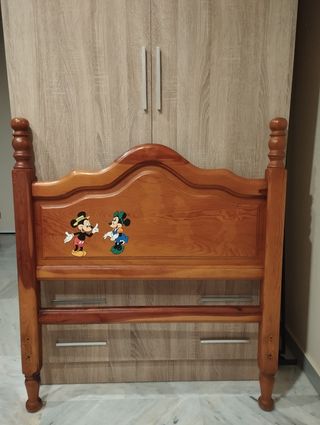 Cabecero de cama de 90cm,de madera m