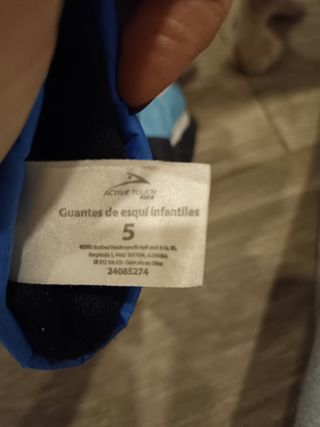 Guantes de esqui niño